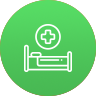 bedded hospital